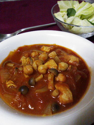 鶏肉とひよこ豆のクスクスのレシピ